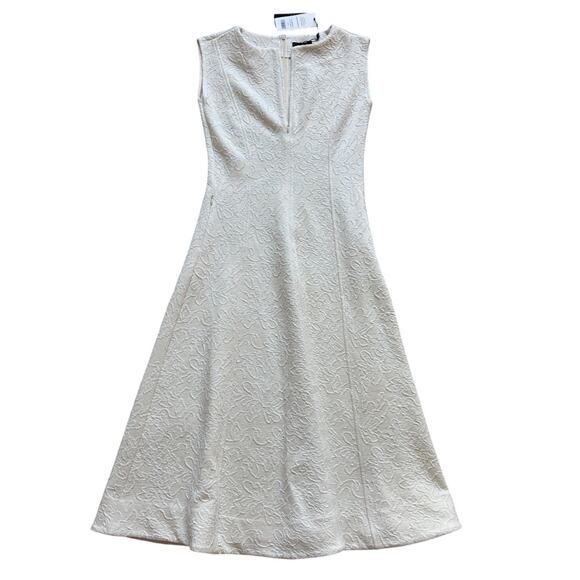 ME+EM Tonal Texture Midi Dress - Picture 8 of 12